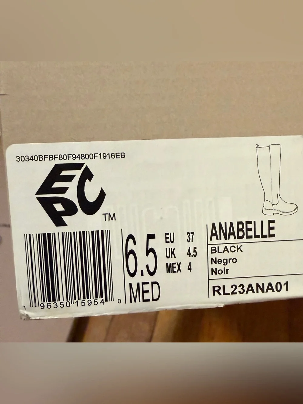 KENNETH COLE - Anabel Black Shoes - Size 6.5 Medium - BRAND NEW